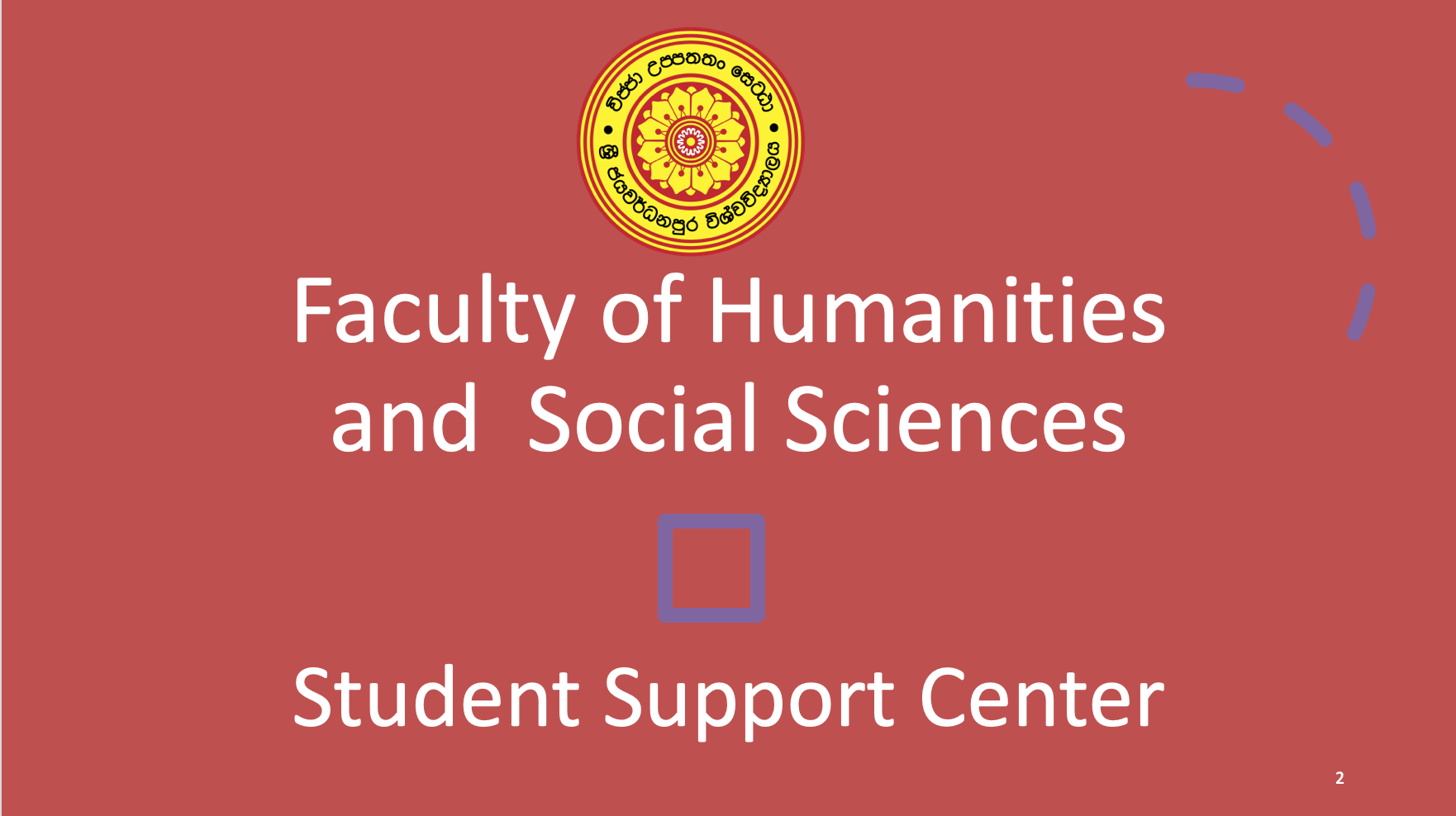 Summary Of Faculty Of Humanities And Social Sciences